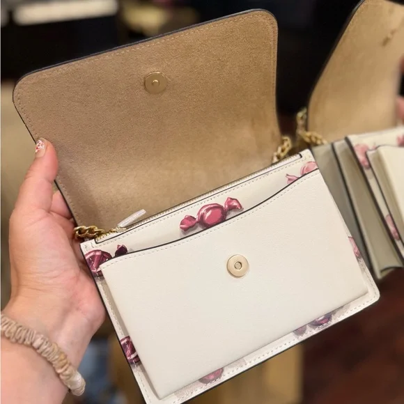 Coach Ivory Candy Print Shoulder Bag - Picture 7 of 10